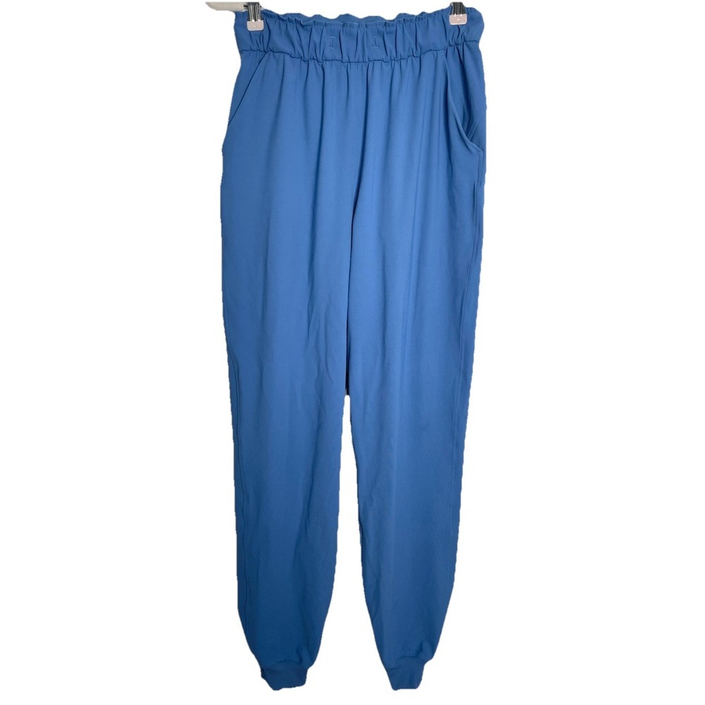 Lululemon Align High Rise Jogger Pants Athletic Size 4 Blue Tapered Leg - Picture 1 of 3